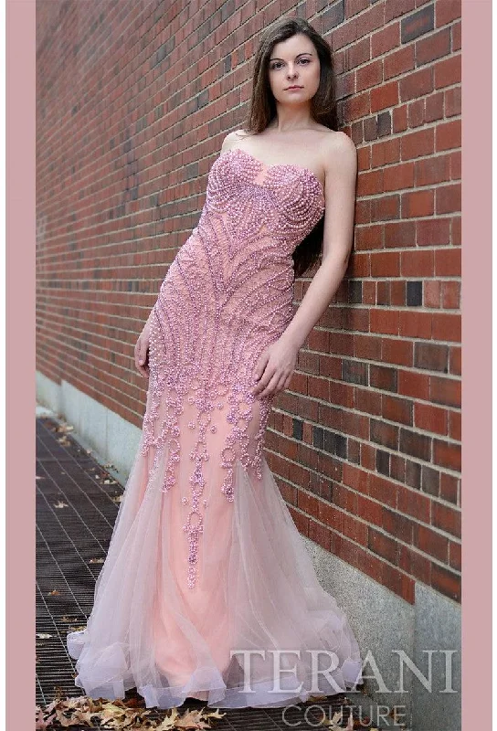 Terani Couture 1611GL0463A Sexy Long Prom Dress