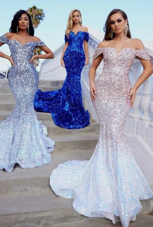 Portia And Scarlett 22353 Long Formal Mermaid Gown