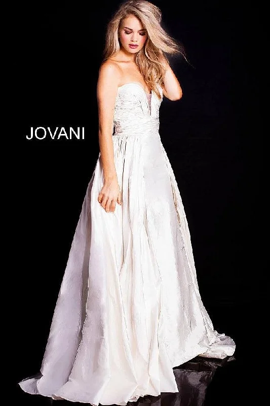 Jovani 36163 Strapless Long Prom Dress