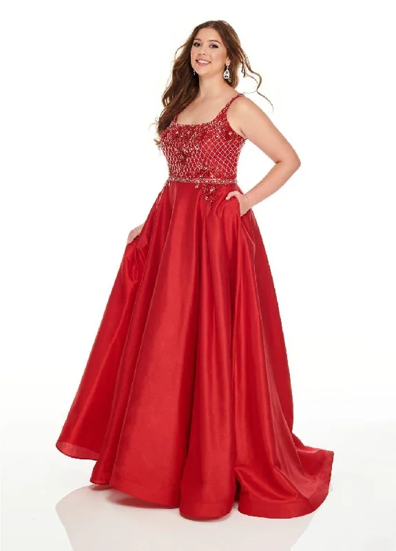 Rachel Allan Prom Long Plus Size Dress