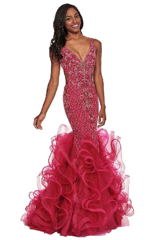 Rachel Allan Prom Long Sleeveless Mermaid Gown 6420