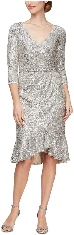 Alex Evenings AE8196692 Sequin Party Dress