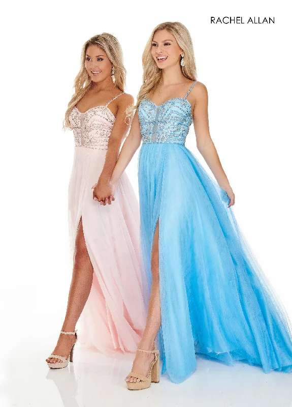 Rachel Allan Long Prom Sexy Dress