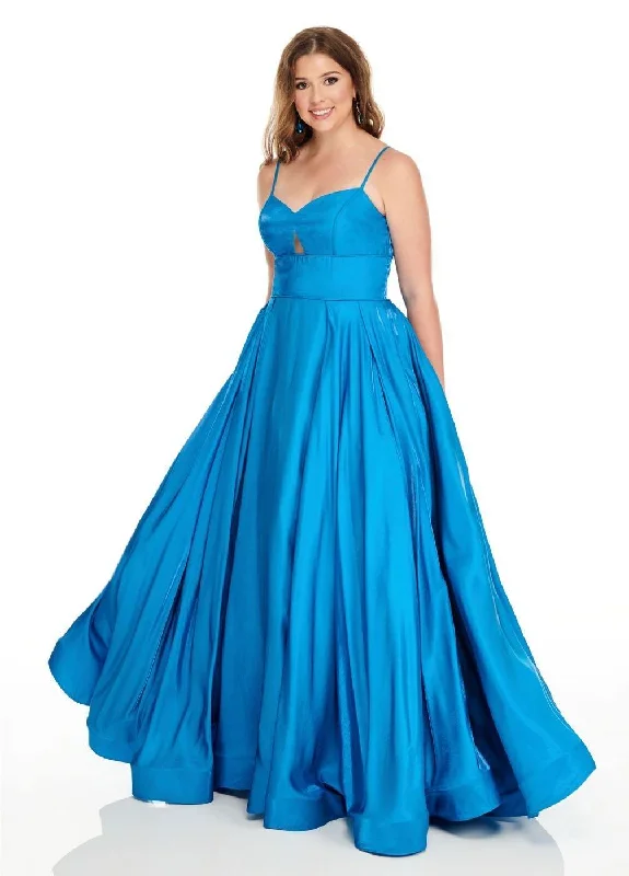 Rachel Allan Plus Size Prom Long Dress