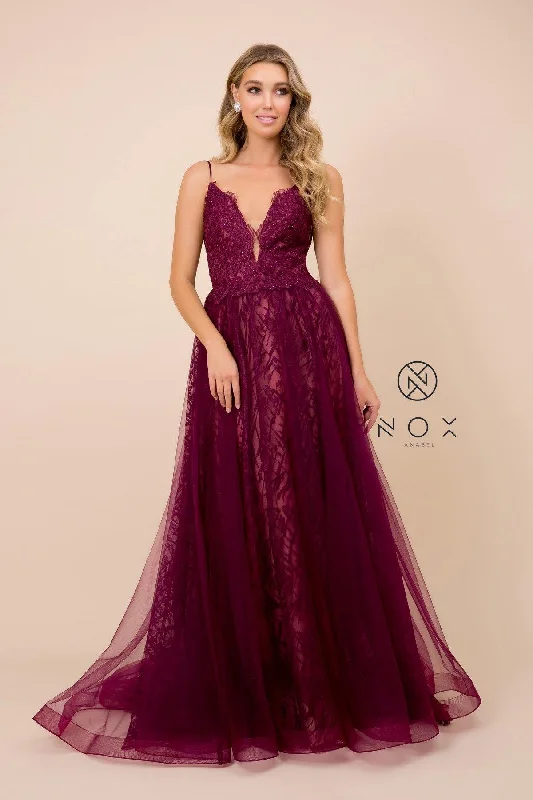 Prom Long Formal Spaghetti Straps Evening Dress