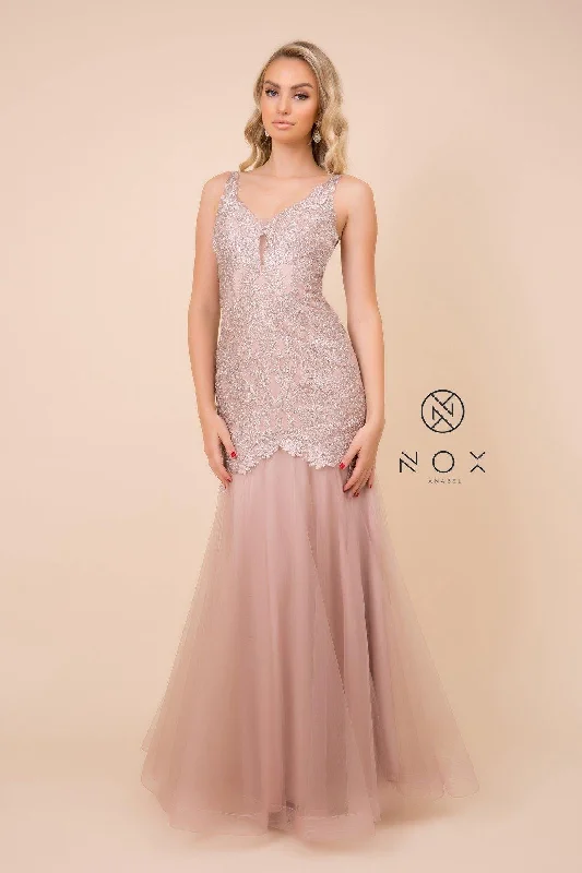 Long Formal Sleeveless Mermaid Prom Dress