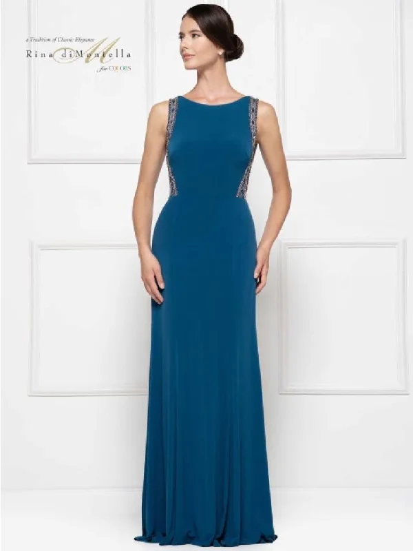 Rina di Montella Formal Sleeveless Long Dress 2609