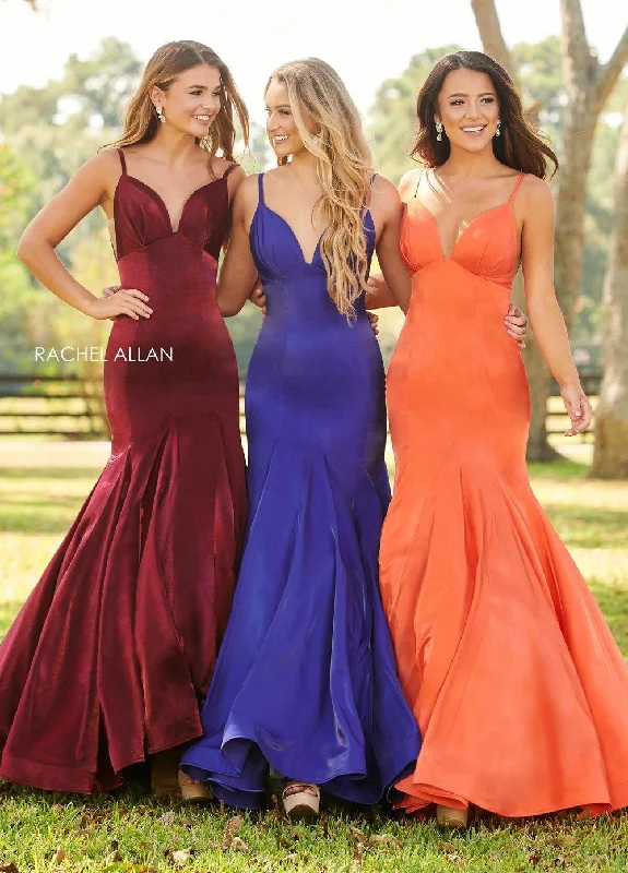 Rachel Allan Long Formal Mermaid Prom Dress