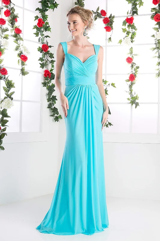 Cinderella Divine C7457 Sweetheart Formal Sleeveless Chiffon Prom Long Gown