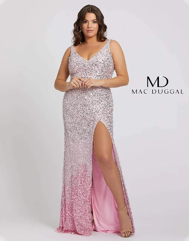 Mac Duggal 5152 Fabulouss Plus Size Prom Long