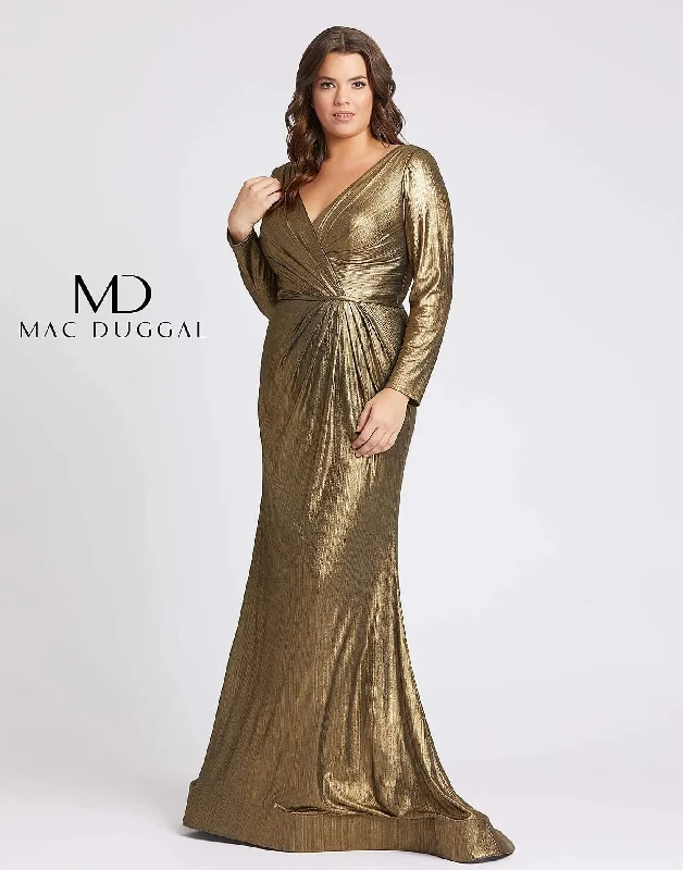 Mac Duggal 49073 Fabulouss Plus Size Long Prom Dress Sale