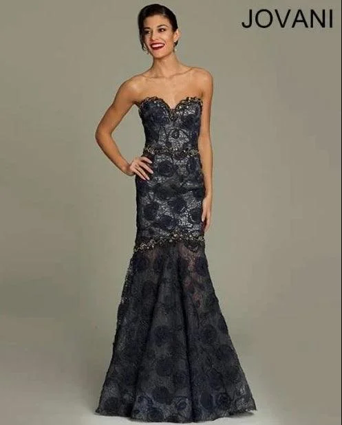 Jovani 92625 Mermaid Fit Long Evening Dress