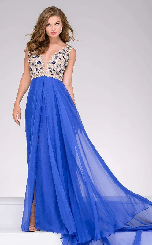 Jovani 40979 Sleeveless Long Sexy Prom Dress