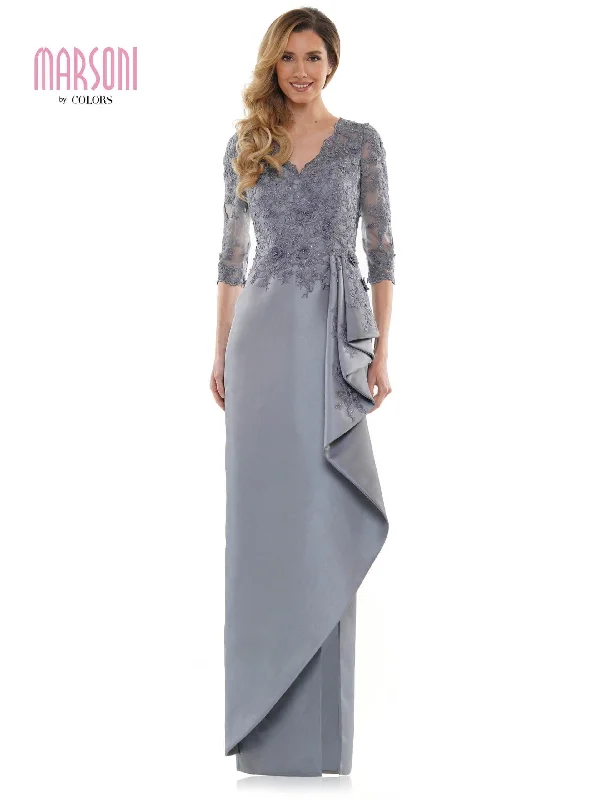 Marsoni Mother of the Bride Long Lace Dress 1134