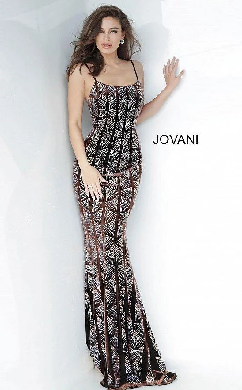 Jovani 00993 Long Formal Velvet Dress