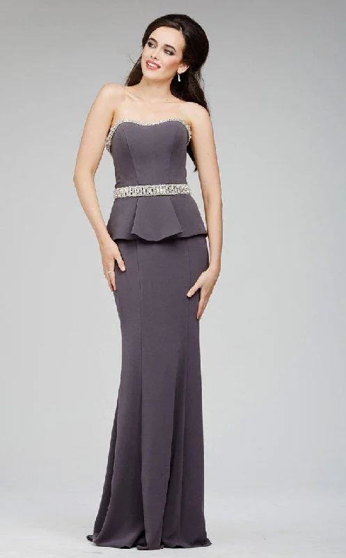 Jovani 98012 Long Formal Strapless Fitted Dress