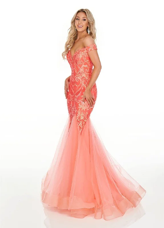 Rachel Allan Prom Long Formal Mermaid Dress