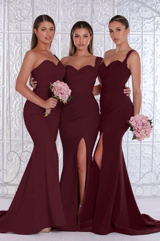 Portia And Scarlett 21258 One Shoulder Long Gown