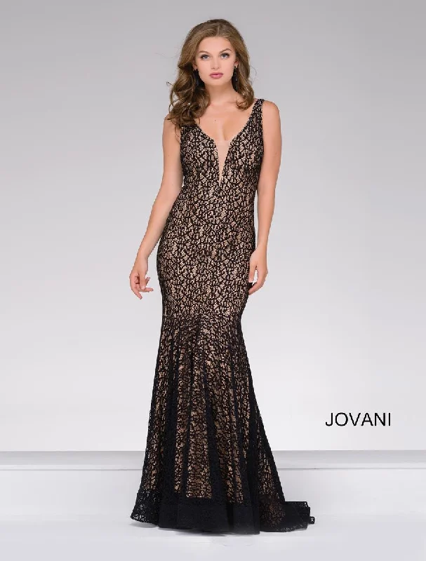 Jovani 42784 Long Sleeveless Formal Evening Dress