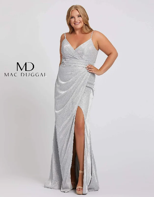 Mac Duggal 49049 Fabulouss Plus Size Prom Dress Formal