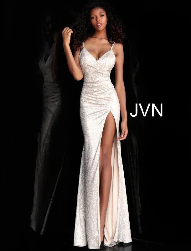 Jovani 67102 Long Formal Prom Fitted Dress