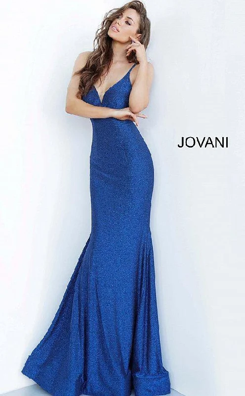 Jovani 4221 Long Formal Glitter Prom Gown