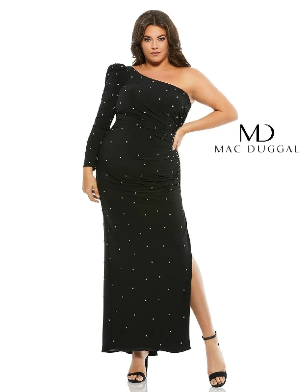 Mac Duggal 67733 Fabulouss Long Plus Size Dress