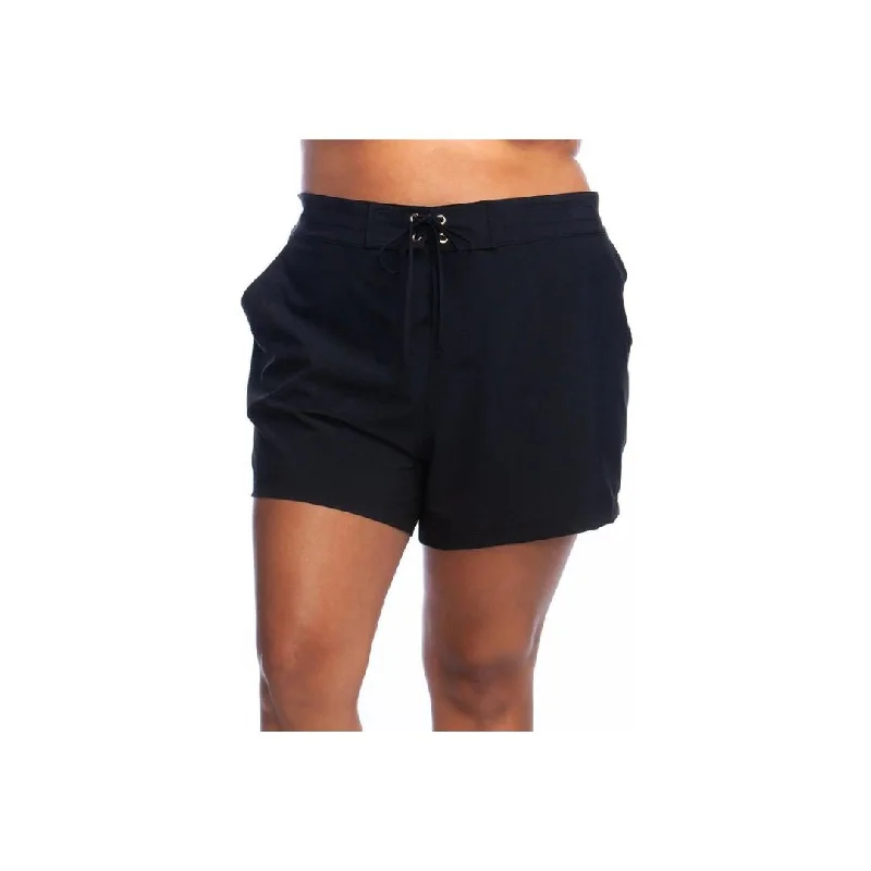 All Aboard 4" Inseam Board Short In Black - La Blanca