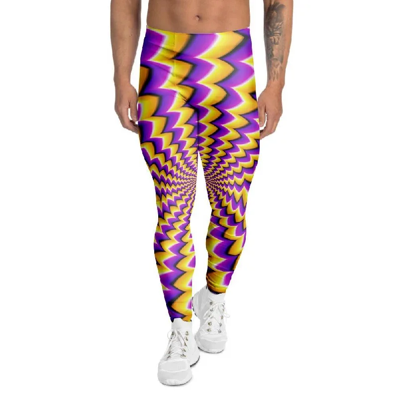 Abstract Optical illusion Men's Leggings