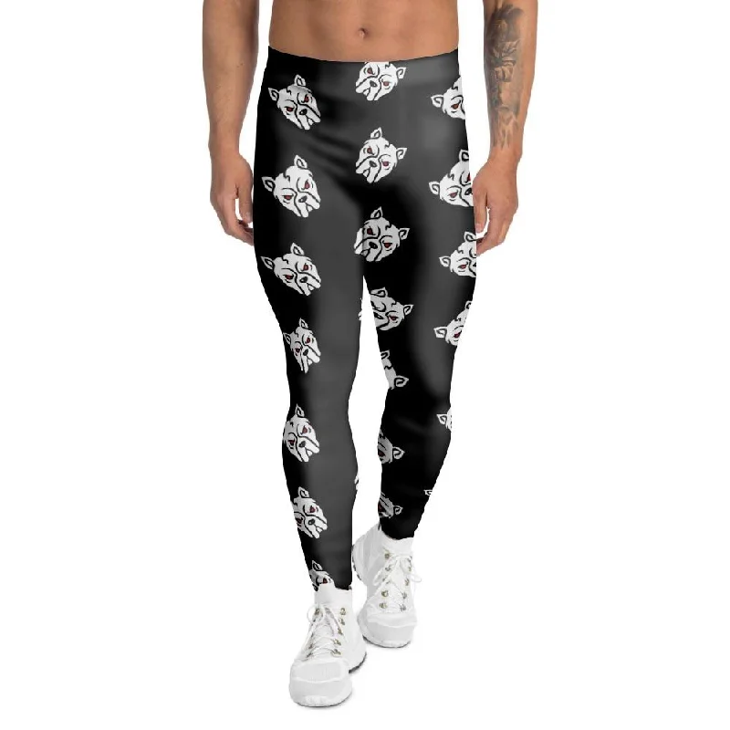 Angry Pitbull Men's Leggings