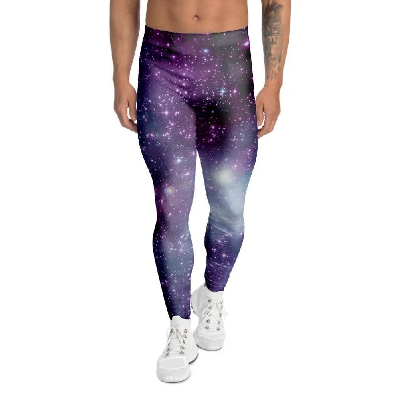 Cosmic Galaxy Space Men's Leggings