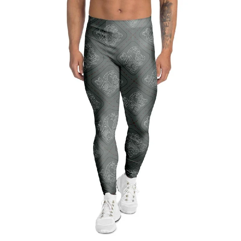 Ethnic Celtic Viking Men's Leggings