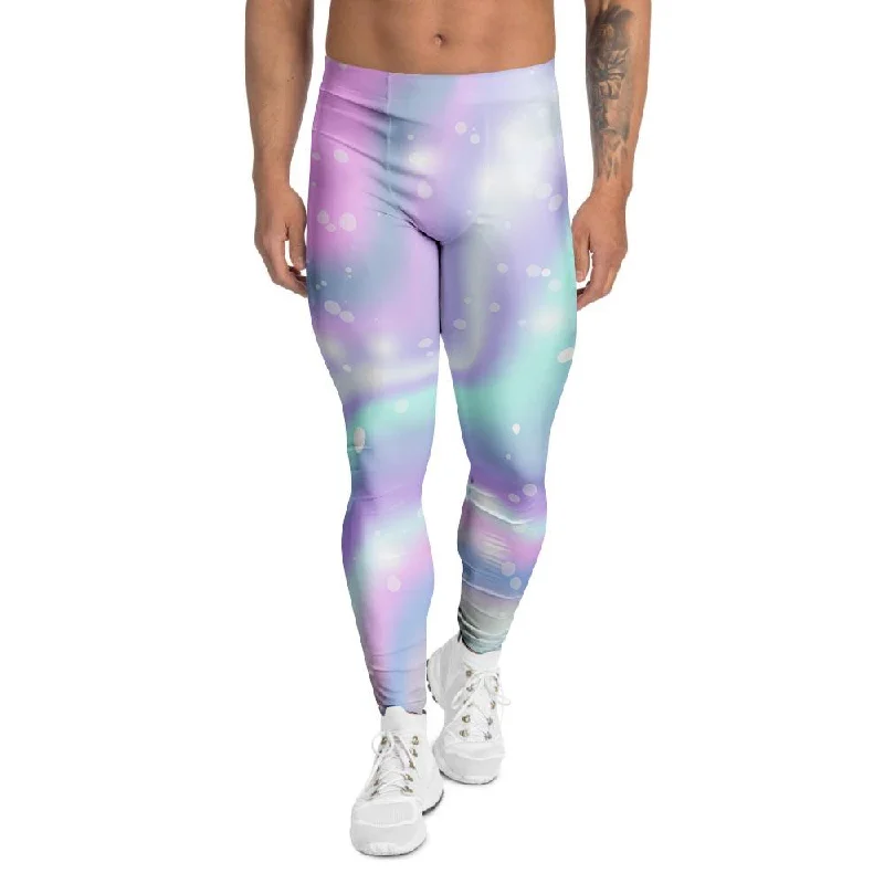 Holographic Psychedelic Men's Leggings