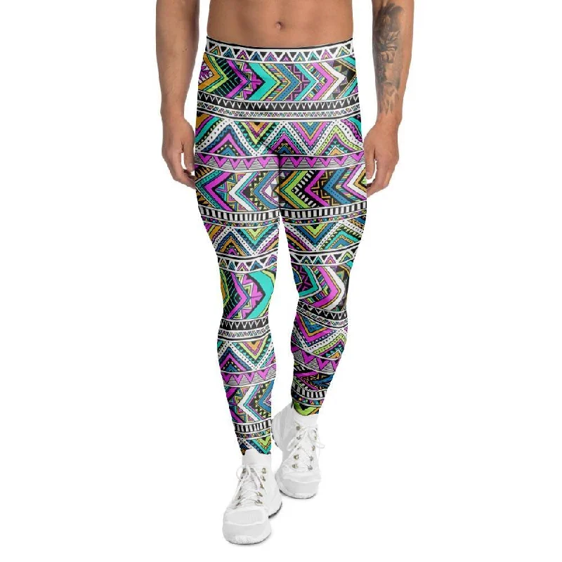 Indian Aztec Men's Leggings