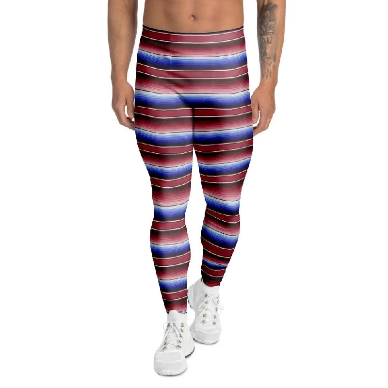 Mexican Baja Print Men's Leggings