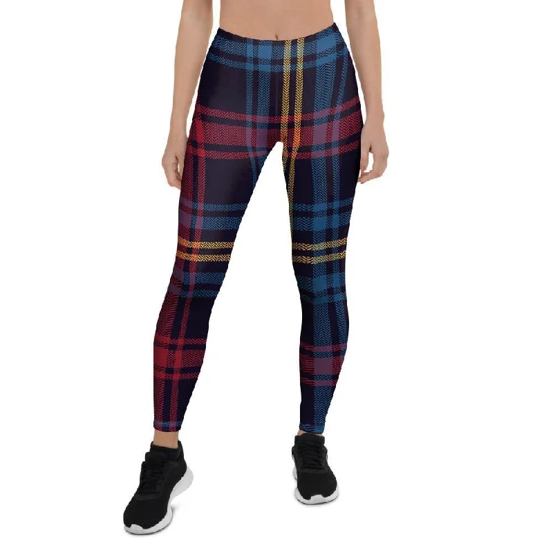 Tartan Print Women's Leggings