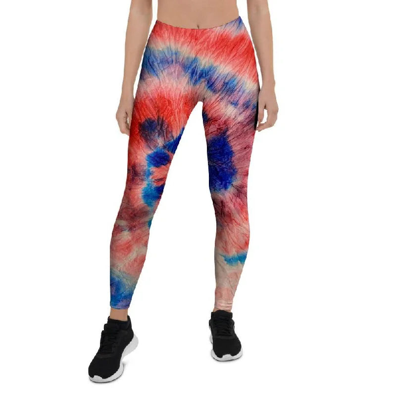 Tie Dye Swirl Batik Women's Leggings