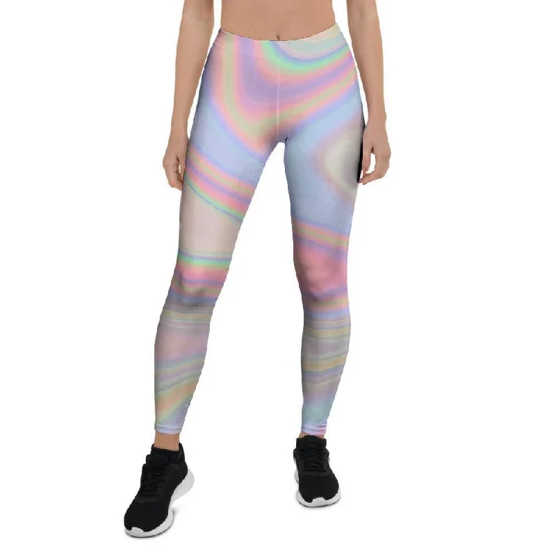 Trippy Holographic Women's Leggings