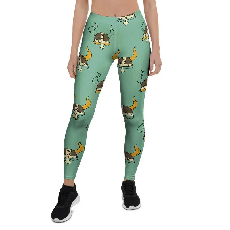 Viking Helmet Women's Leggings