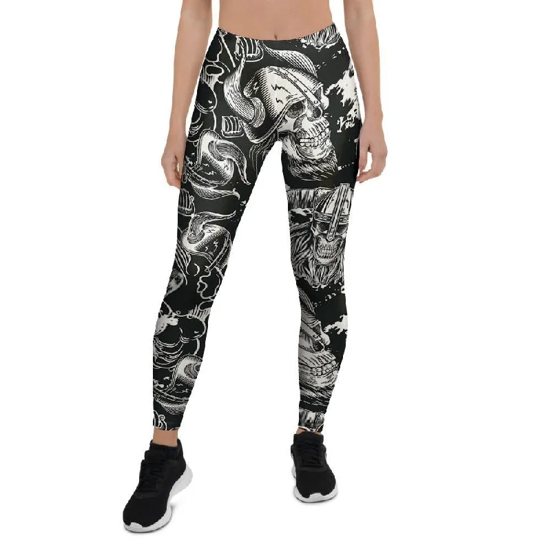 Viking Skull Women's Leggings